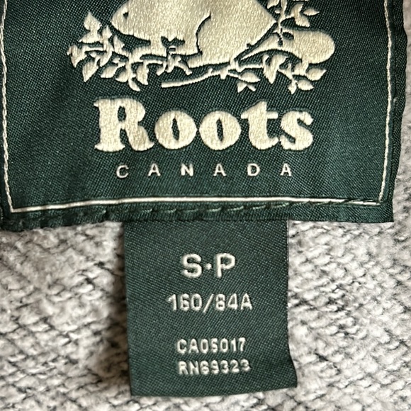 Roots salt and pepper grey traditional Unisex hoodie - Picture 11 of 13
